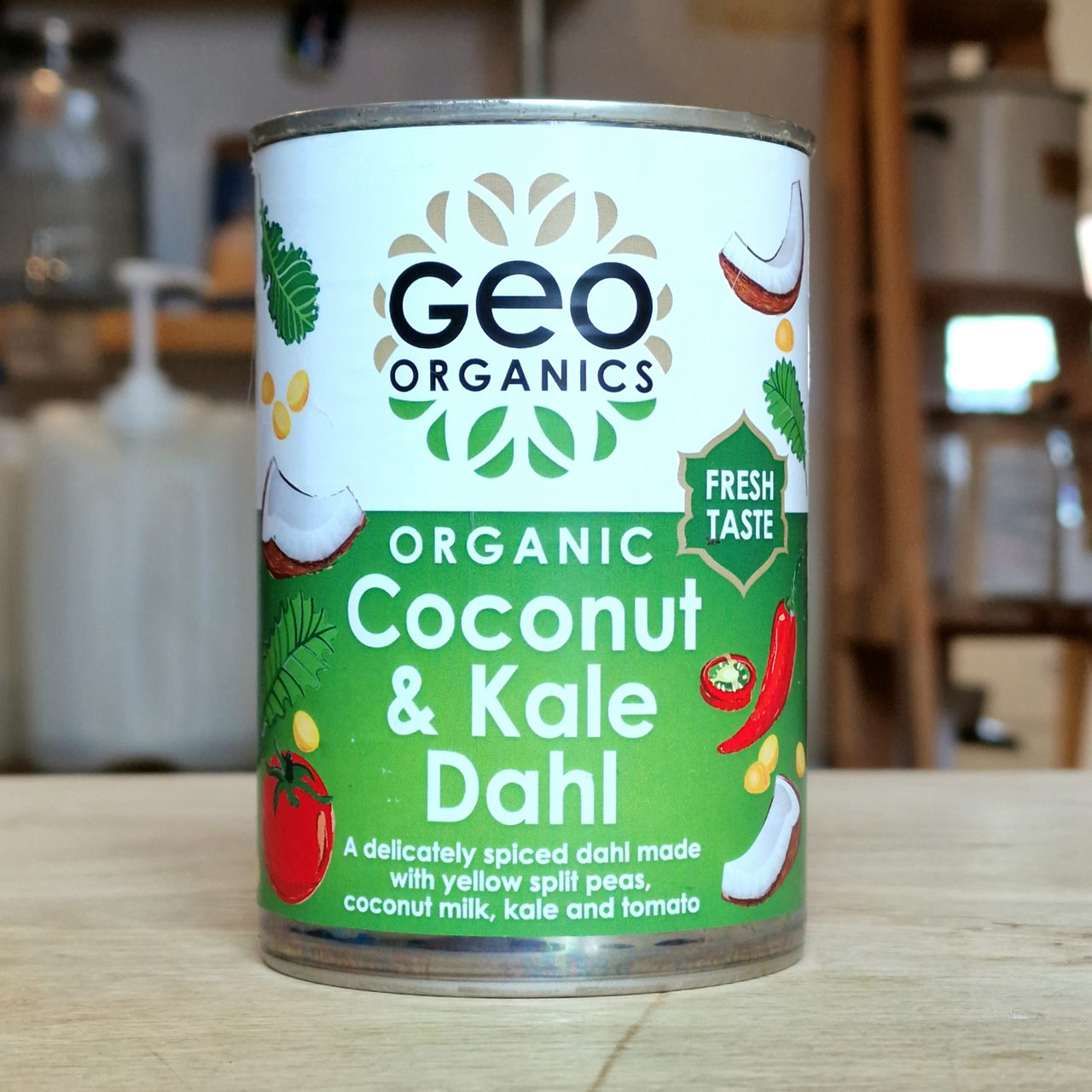 Organic Coconut + Kale Dahl