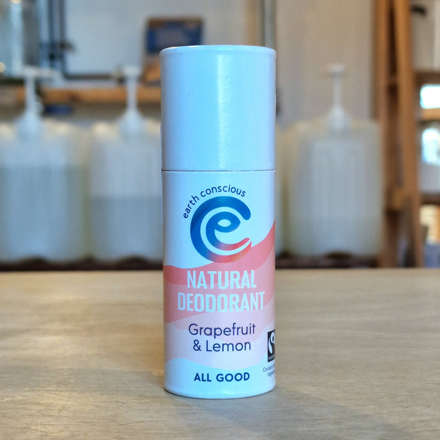 Earth Conscious Deodorant Bar (Grapefruit + Lemon)