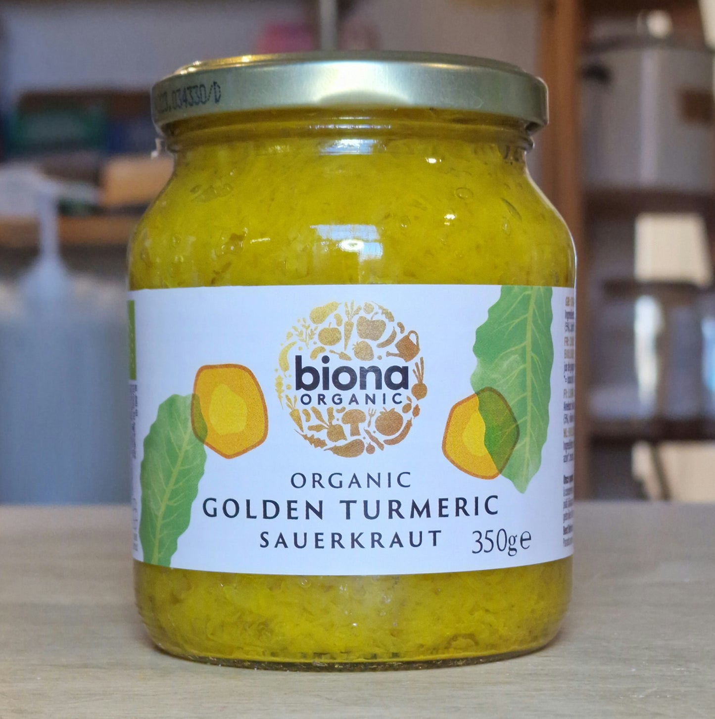Organic Golden Sauerkraut