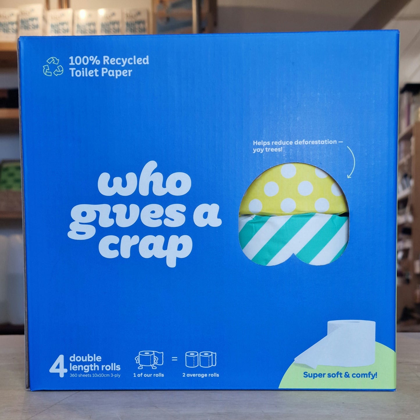 WGAC Recycled Loo Roll 4 Pack