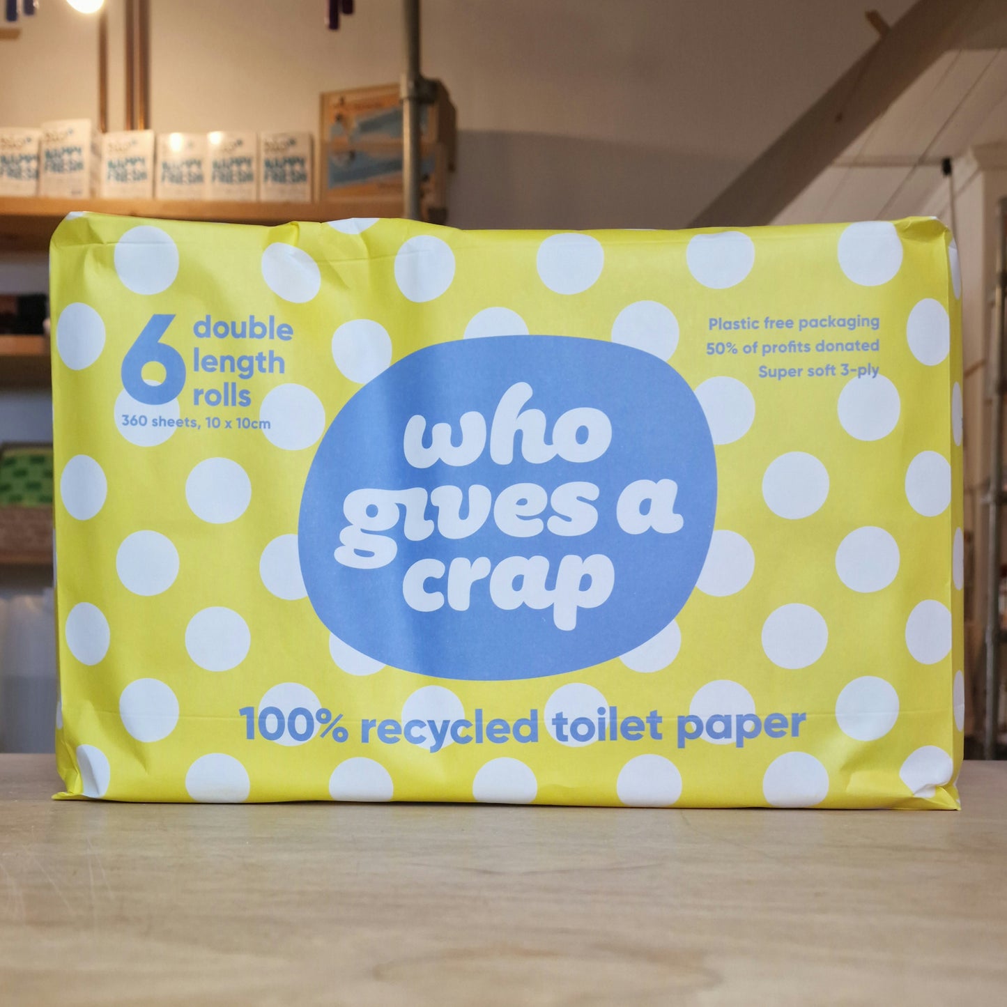 WGAC Recycled Loo Roll 6 Pack